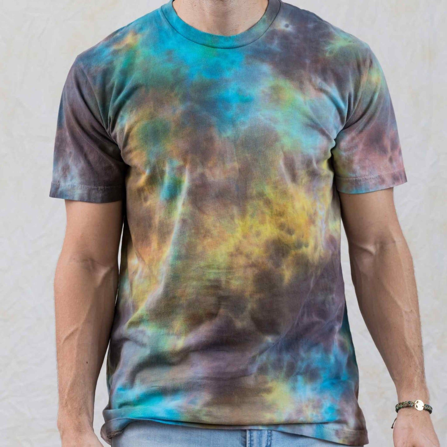 Desert Storm Tie Dye T-Shirt Unisex Cotton Tee Plus Size Mens Shirt ...